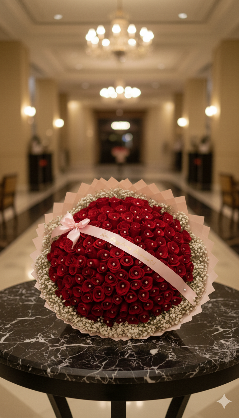Ramo de 300 rosas